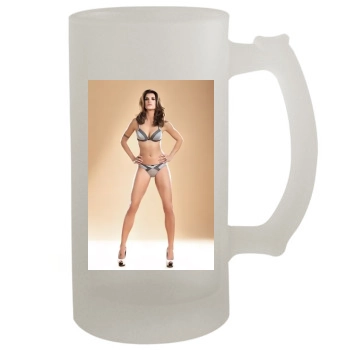 Elisabetta Canalis 16oz Frosted Beer Stein