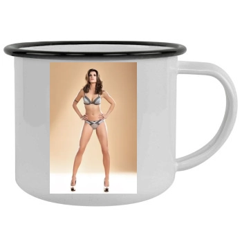 Elisabetta Canalis Camping Mug