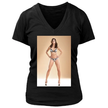 Elisabetta Canalis Women's Deep V-Neck TShirt