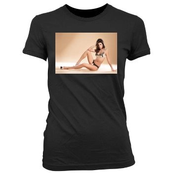 Elisabetta Canalis Women's Junior Cut Crewneck T-Shirt