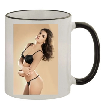 Elisabetta Canalis 11oz Colored Rim & Handle Mug