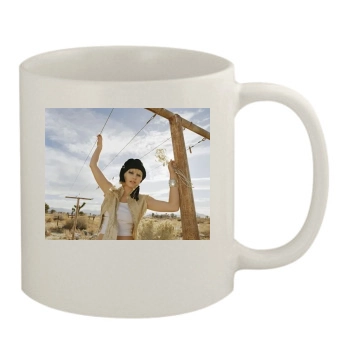 Elisha Cuthbert 11oz White Mug