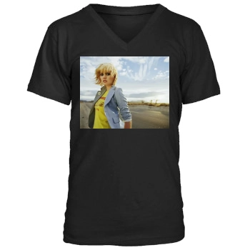 Elisha Cuthbert Men's V-Neck T-Shirt