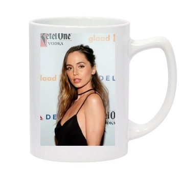 Eliza Dushku 14oz White Statesman Mug