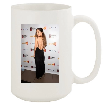 Eliza Dushku 15oz White Mug