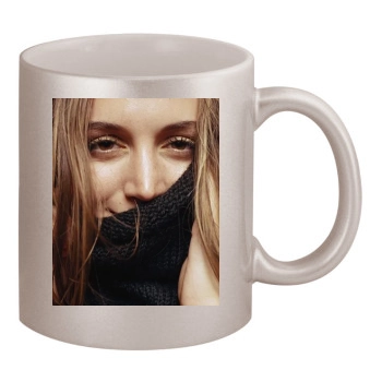 Eliza Dushku 11oz Metallic Silver Mug