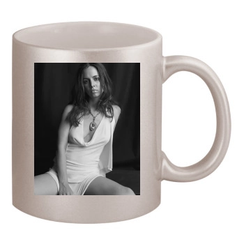 Eliza Dushku 11oz Metallic Silver Mug