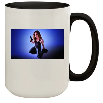 Eliza Dushku 15oz Colored Inner & Handle Mug