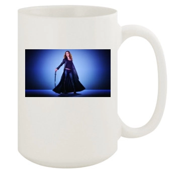 Eliza Dushku 15oz White Mug