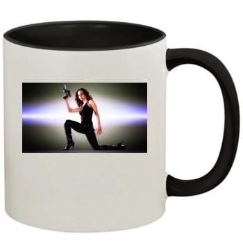 Eliza Dushku 11oz Colored Inner & Handle Mug