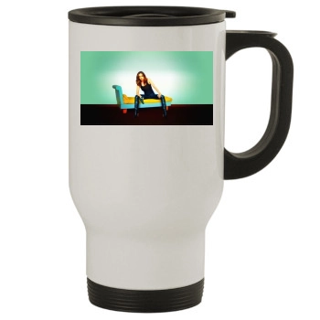 Eliza Dushku Stainless Steel Travel Mug