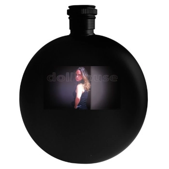 Eliza Dushku Round Flask