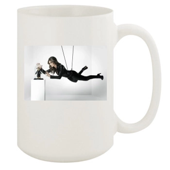 Elizabeth Hurley 15oz White Mug