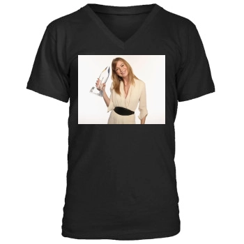 Ellen Pompeo Men's V-Neck T-Shirt