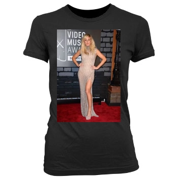 Ellie Goulding Women's Junior Cut Crewneck T-Shirt