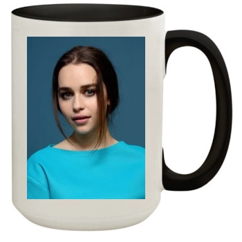 Emilia Clarke 15oz Colored Inner & Handle Mug