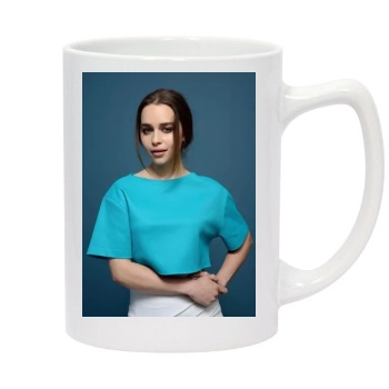 Emilia Clarke 14oz White Statesman Mug