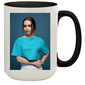 Emilia Clarke 15oz Colored Inner & Handle Mug