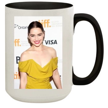 Emilia Clarke 15oz Colored Inner & Handle Mug