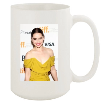 Emilia Clarke 15oz White Mug