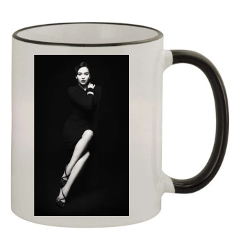 Emilia Clarke 11oz Colored Rim & Handle Mug