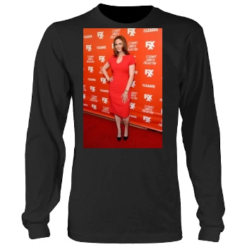 Emily Deschanel Men's Heavy Long Sleeve TShirt