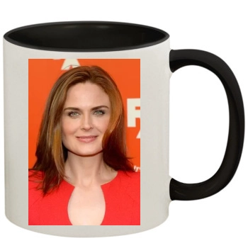 Emily Deschanel 11oz Colored Inner & Handle Mug