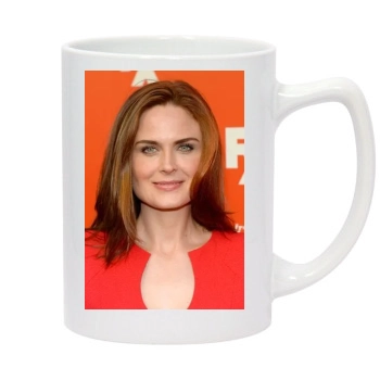 Emily Deschanel 14oz White Statesman Mug