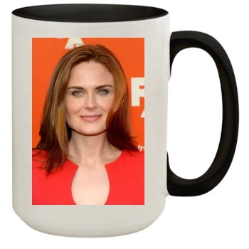 Emily Deschanel 15oz Colored Inner & Handle Mug