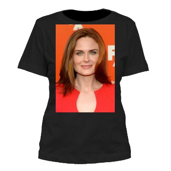 Emily Deschanel Women's Cut T-Shirt