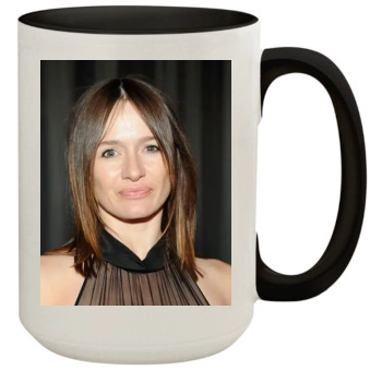 Emily Mortimer 15oz Colored Inner & Handle Mug