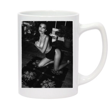 Emily Ratajkowski 14oz White Statesman Mug