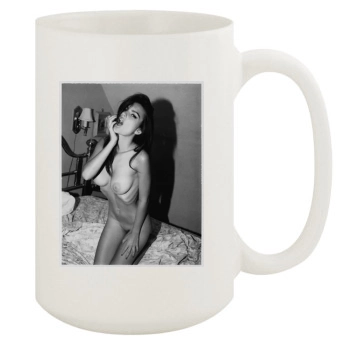 Emily Ratajkowski 15oz White Mug