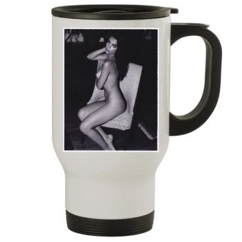 Emily Ratajkowski Stainless Steel Travel Mug