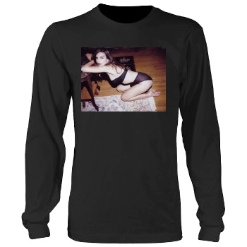 Emily Ratajkowski Men's Heavy Long Sleeve TShirt