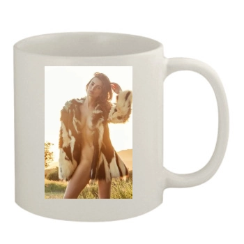 Emily Ratajkowski 11oz White Mug