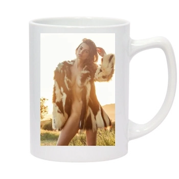 Emily Ratajkowski 14oz White Statesman Mug