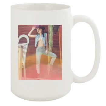 Emily Ratajkowski 15oz White Mug