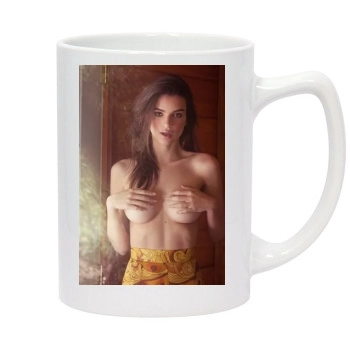 Emily Ratajkowski 14oz White Statesman Mug