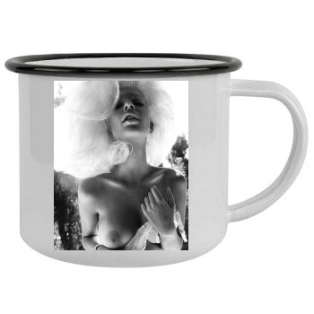 Emily Ratajkowski Camping Mug