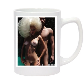 Emily Ratajkowski 14oz White Statesman Mug