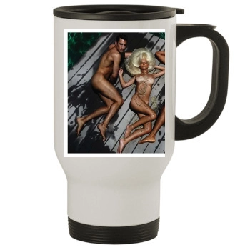 Emily Ratajkowski Stainless Steel Travel Mug