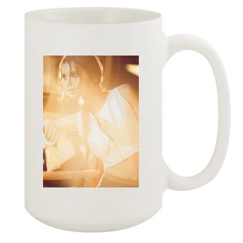 Emily Ratajkowski 15oz White Mug