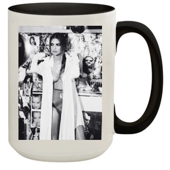 Emily Ratajkowski 15oz Colored Inner & Handle Mug