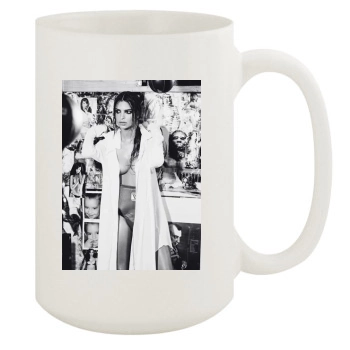 Emily Ratajkowski 15oz White Mug