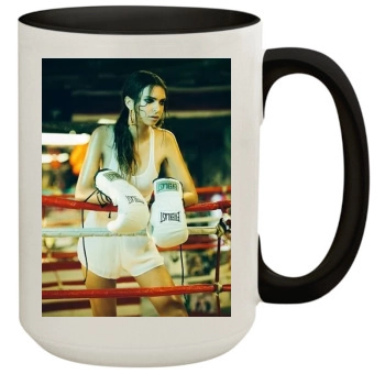 Emily Ratajkowski 15oz Colored Inner & Handle Mug