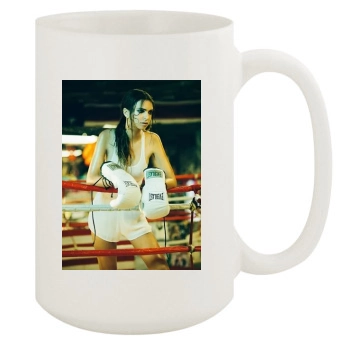 Emily Ratajkowski 15oz White Mug