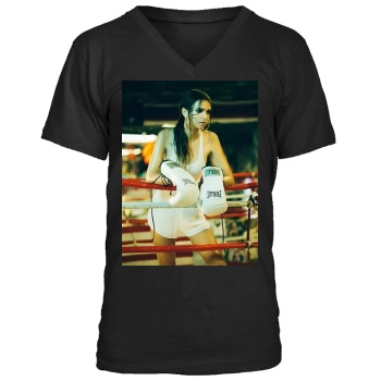 Emily Ratajkowski Men's V-Neck T-Shirt