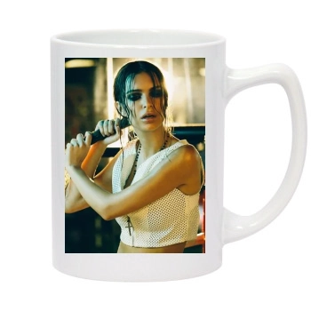 Emily Ratajkowski 14oz White Statesman Mug