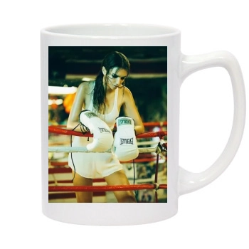 Emily Ratajkowski 14oz White Statesman Mug